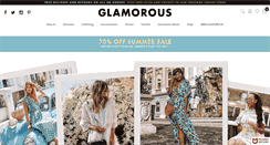 Desktop Screenshot of glamorous.com